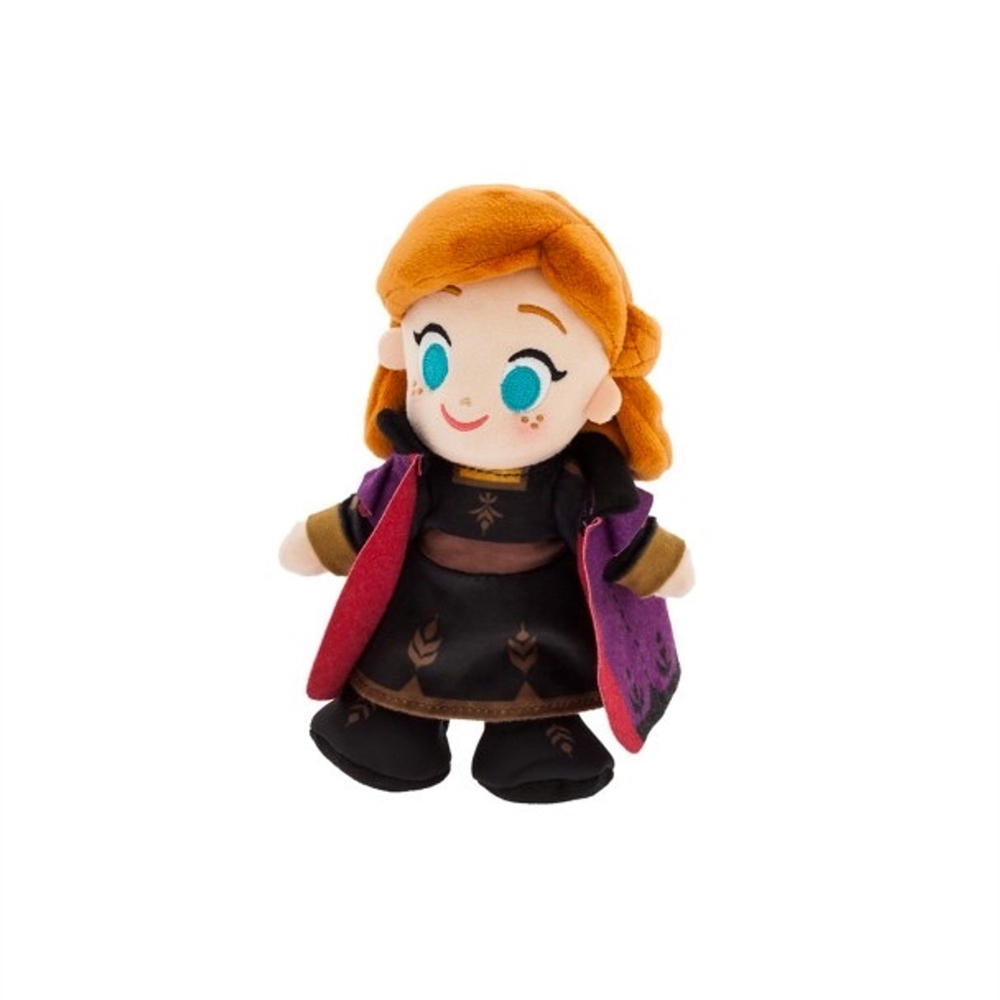 Disney Store Frozen Anna Nuimo Plushie - Soft Plush with Embroidered Features